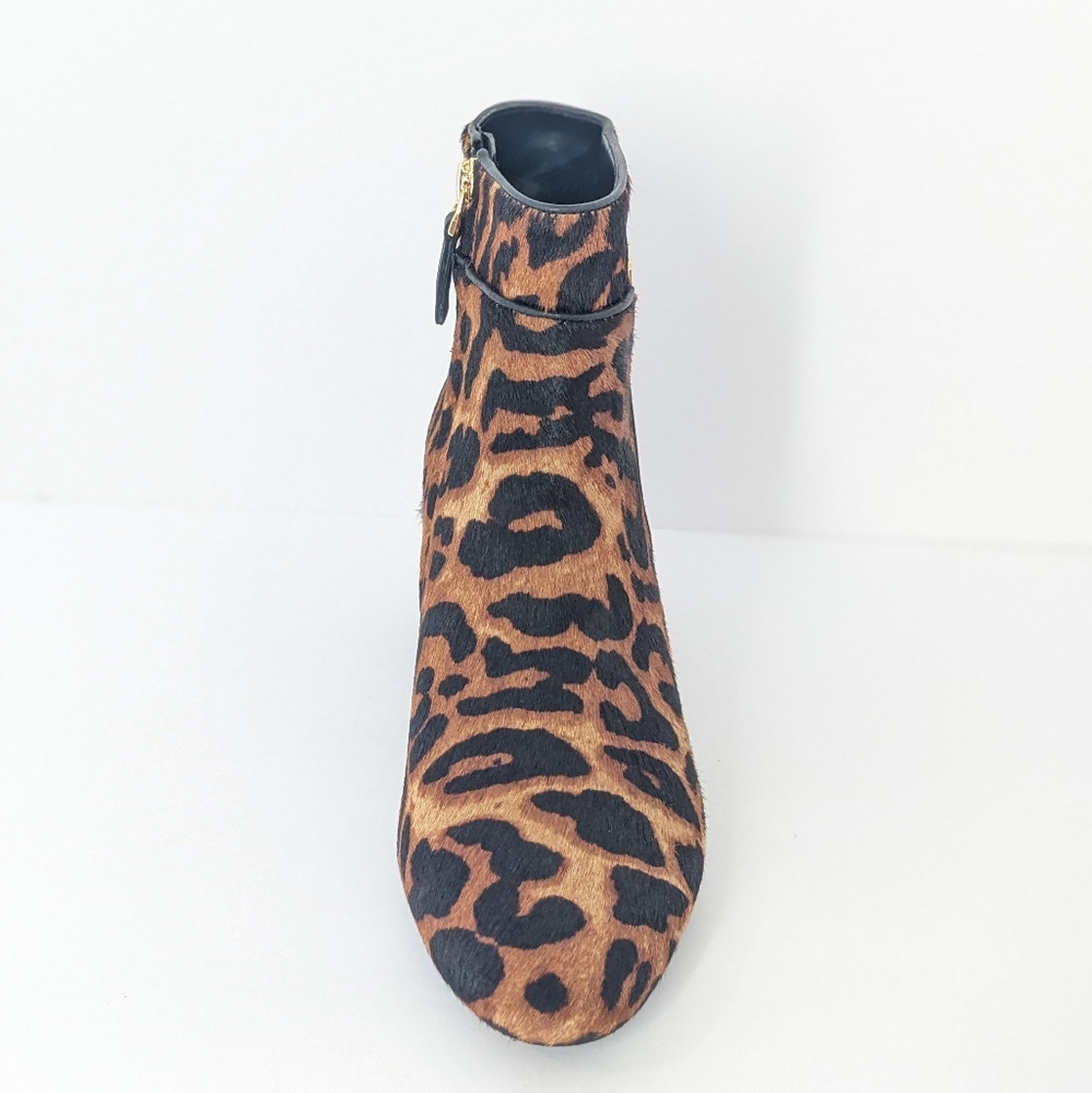 NWOT Lauren Ralph Lauren Leopard Ankle Boots - Picture 10 of 16